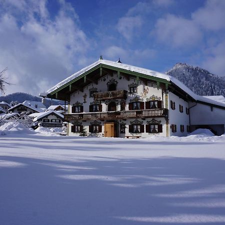 Schwabenbauernhof Apartman Ruhpolding Kültér fotó