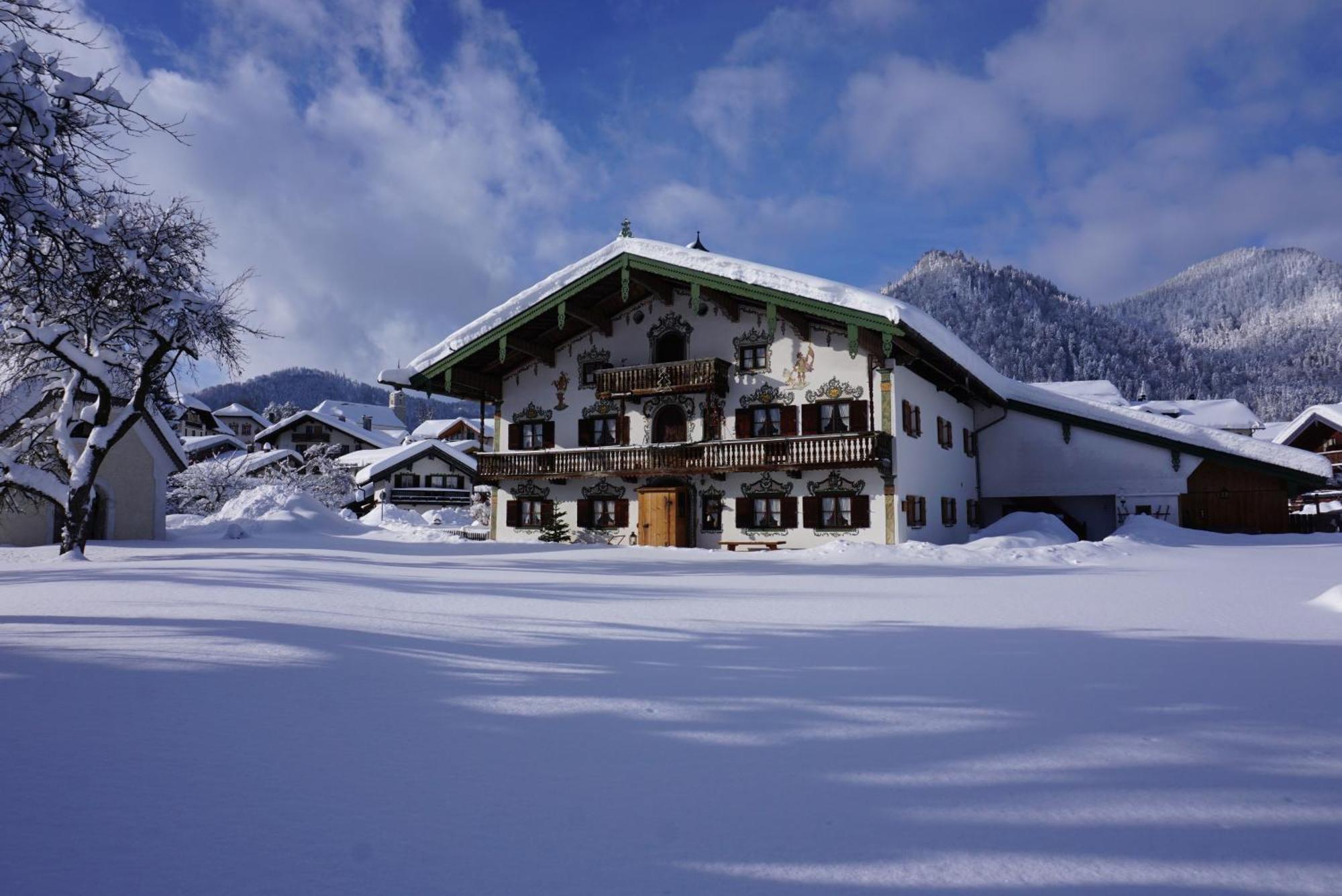 Schwabenbauernhof Apartman Ruhpolding Kültér fotó