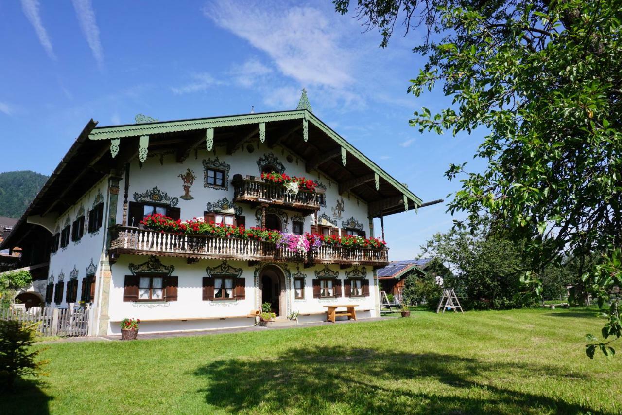 Schwabenbauernhof Apartman Ruhpolding Kültér fotó